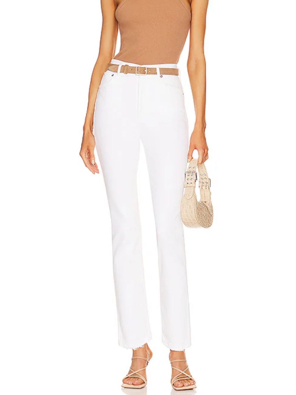AGOLDE Riley High Rise Straight Jeans